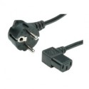 CAVO ALIMENTAZIONE SPINA SCHUKO E PRESA IEC C13 90° 1,8 METRI