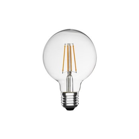 LAMPADA LED GLOBO VETRO TRASPARENTE 230V 12W 2700°K E27 1750LM