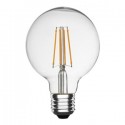 LAMPADA LED GLOBO VETRO TRASPARENTE 230V 12W 2700°K E27 1750LM