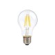 LAMPADA LED GLOBO VETRO TRASPARENTE 230V 12W 2700°K E27 1750LM 60