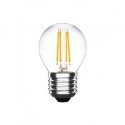 LAMPADA LED GLOBO VETRO TRASPARENTE 230V 6W 4000°K E27 800LM