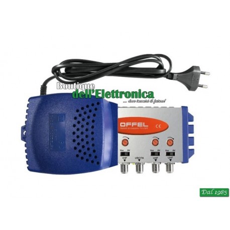 CENTRALINO OFFEL (28-105) LTE 3 INGR V-U-U 22DB MAX 10 PRESE 21/48
