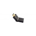 ADATTATORE HDMI SPINA / PRESA ROTANTE 180° 4K