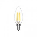 LAMPADINA A LED TRASPARENTE 6 WATT 230 VOLT 4000°K E14