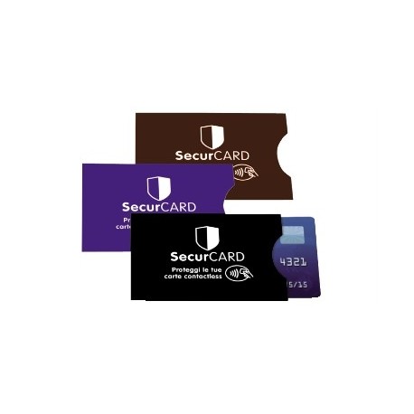 CUSTODIA SCHERMATA PER CARTE DI CREDITO CONTACTLESS PSAC439