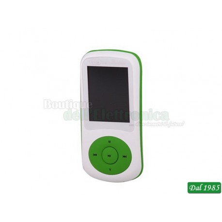 LETTORE MP3/MP4 TREVI MPV 1730 VERDECOD: 0173003