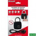 LUCCHETTO NO KEY CON IMPRONTA DIGITALE