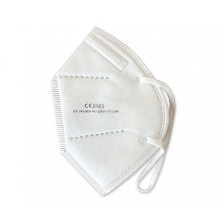 MASCHERINA PROTETTIVA FFP2 RESPIRATOR COLORE BIANCA