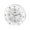 OROLOGIO AL QUARZO CON SVEGLIA TREVI SL 3091 R BIANCO