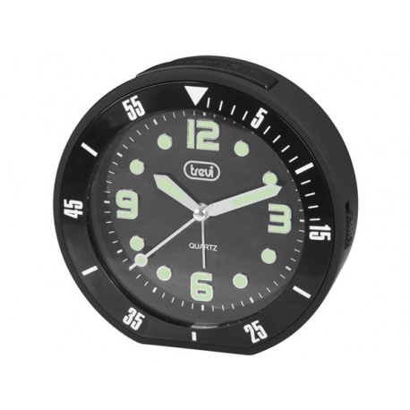OROLOGIO AL QUARZO CON SVEGLIA TREVI SL 3091 R NERO