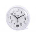 OROLOGIO AL QUARZO CON SVEGLIA TREVI SL 3P27 BIANCO