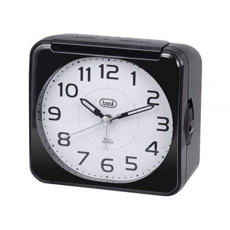 OROLOGIO AL QUARZO CON SVEGLIA TREVI SL 3P30 NERO