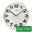 OROLOGIO DA MURO METRONIC COLORE BIANCO