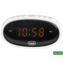 OROLOGIO DIGITALE CON SVEGLIA TREVI EC 880 BIANCO
