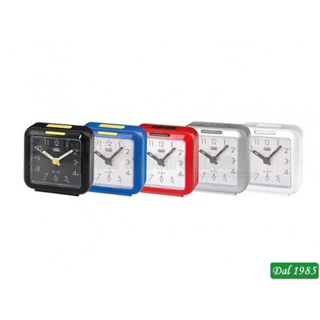 OROLOGIO SVEGLIA AL QUARZO TREVI SL 3048 VARI COLORI