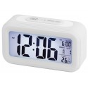 OROLOGIO TERMOMETRO DIGITALE CON SVEGLIA TREVI SLD 3068 S BIANCO
