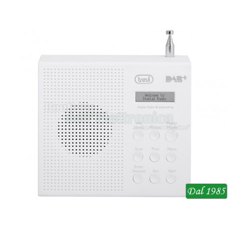 RADIO DIGITALE DAB+ TREVI DAB 791 R BIANCO
