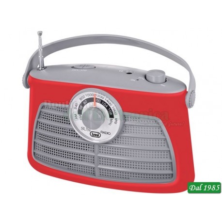 RADIO PORTATILE 2 BANDE TREVI RA 763 V ROSSOCOD: 0076302