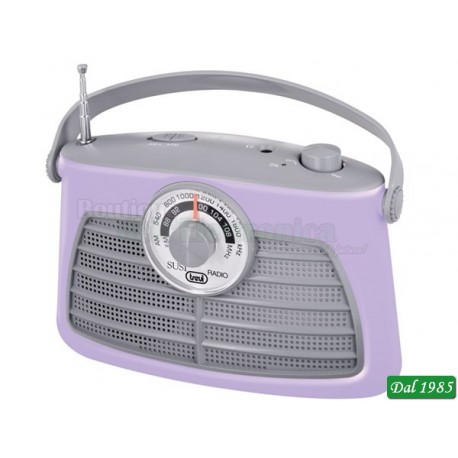 RADIO PORTATILE 2 BANDE TREVI RA 763 V VIOLA