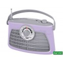 RADIO PORTATILE 2 BANDE TREVI RA 763 V VIOLA