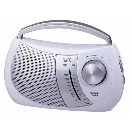 RADIO PORTATILE 2 BANDE TREVI RA 764 BIANCO