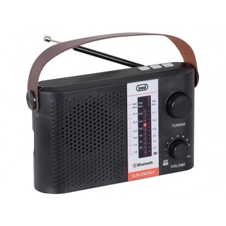 RADIO PORTATILE MULTIBANDA A ENERGIA SOLARE TREVI RA 7F25 BT RADIO PORTATILE MULTIBANDA A ENERGIA SOLARE TREVI RA 7F25 BT