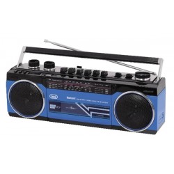 RADIO REGISTRATORE A CASSETTE BLUETOOTH CON USB/SD TREVI