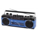 RADIO REGISTRATORE A CASSETTE BLUETOOTH CON USB/SD TREVI