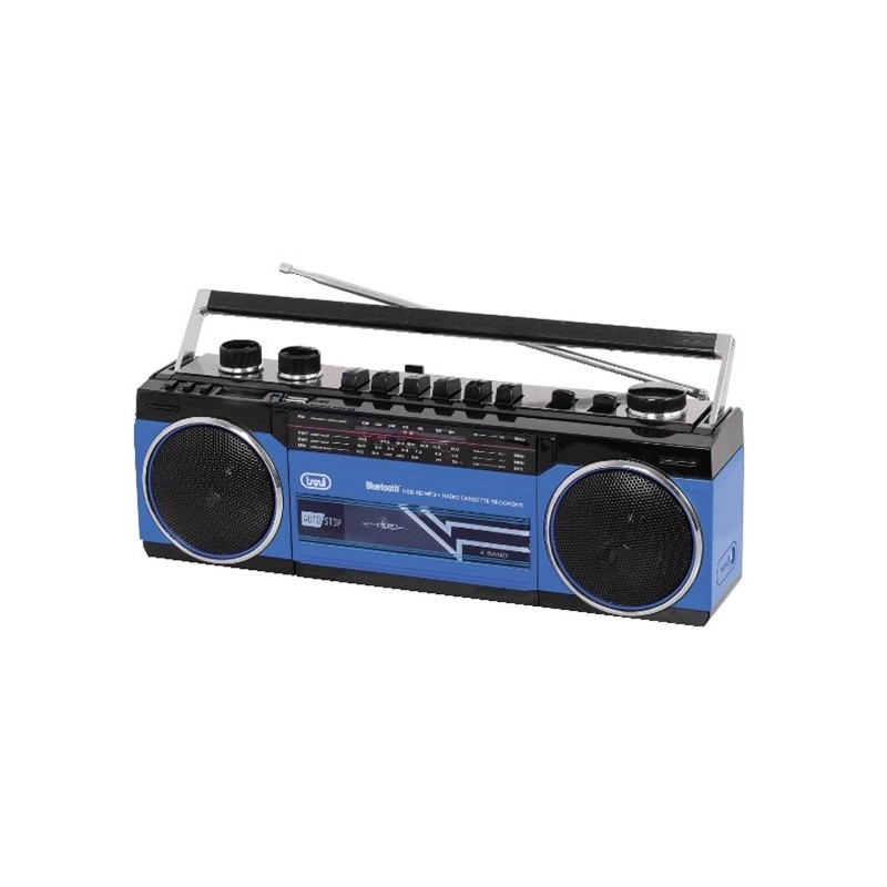 TREVI - Radio Digitale Portatile DAB 7F90 R con Ricevitore DAB