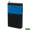 RADIO TASCABILE AM/FM POCKET COLORE BLU E NERA
