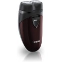RASOIO DA VIAGGIO ELETTRICO PHILIPS ALIMENTAZIONE 2 AA COLORE NERO