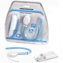 WII REMOTE™ CARICATORE PERSONALECordino da polso per Wii Remote™ con cavo di ricarica integrato. Cover vano batterie con batteri