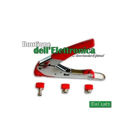 PINZA PER CONNETTORI A COMPRESSIONE CAVEL F - IEC -BNC - RG59 / 6