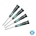 SET 4PEZZI CACCIAVITI PER VITI DI SICUREZZA SD-2404