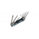 SET 8 PEZZI CHIAVI TORX CON FORO DI INNESTO