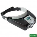 VISIERA CON MONOCOLO 2.6X 5.8X ILL.LED
