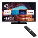 TV LED 43 4K SMART TV-ANDROID DVB-T2/S2