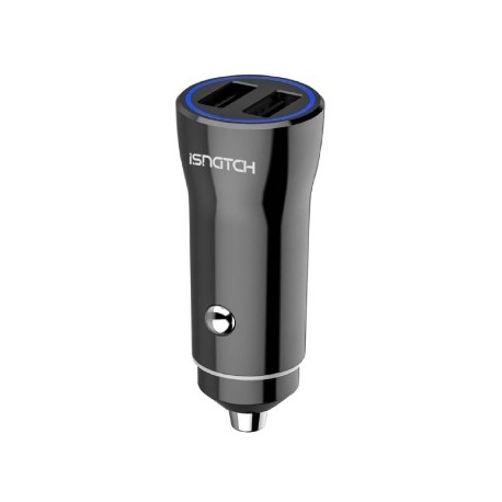 ALIMENTATORE DA AUTO 2 USCITE USB 4,8A