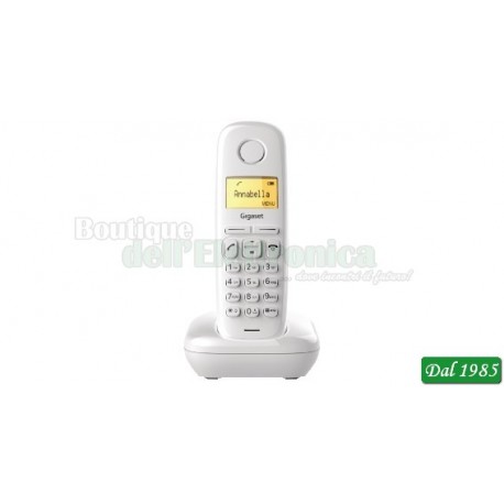 TELEFONO DECT GIGASET A170 COLORE BIANCO