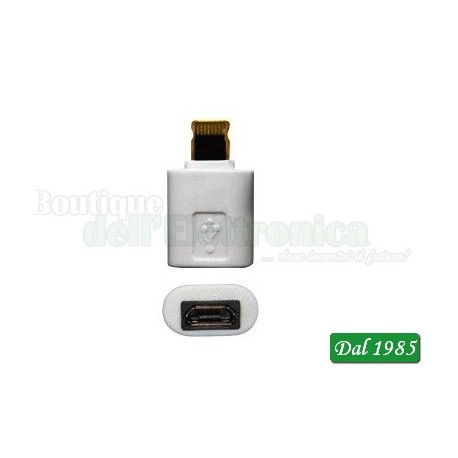 ADATTATORE COMPATIBILE MICRO USB-I5 LIGHTING