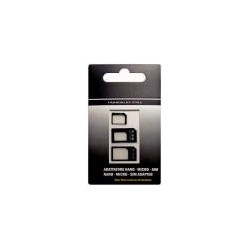 KIT ADATTATORE 3-IN-1 PER NANO E MICRO SIM