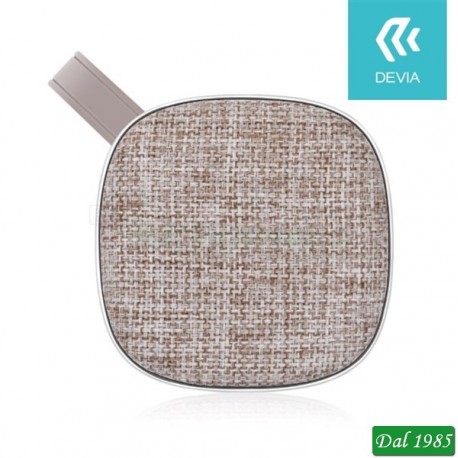 ALTOPARLANTE BLUETOOTH IN TESSUTO SERIE CINYA COLORE GRIGIO