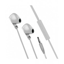 AURICOLARI FILARI STEREO CON MICROFONO LUNGHEZZA 1,2 m GRIGIO MOOOV