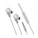 AURICOLARI FILARI STEREO CON MICROFONO LUNGHEZZA 1,2 m GRIGIO MOOOV