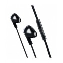 AURICOLARI FILARI STEREO CON MICROFONO LUNGHEZZA 1,2 m NERO MOOOV