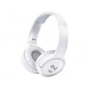 CUFFIA DJ DIGITAL STEREO BLUETOOTH MICROFONO AUX-IN COLORE BIANCO