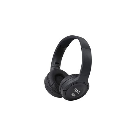 CUFFIA DJ DIGITAL STEREO BLUETOOTH MICROFONO AUX-IN COLORE NERO