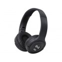 CUFFIA DJ DIGITAL STEREO BLUETOOTH MICROFONO AUX-IN COLORE NERO