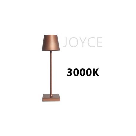 LAMPADA A LED DA TAVOLO MODELLO JOYCE COLORE BRONZO