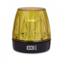 LAMPEGGIANTE A LED 230 VOLT COLORE GIALLO MADE IN ITALY